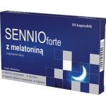 Sennio Forte z melatoniną i ashwagandą 30 kaps Vitadiet